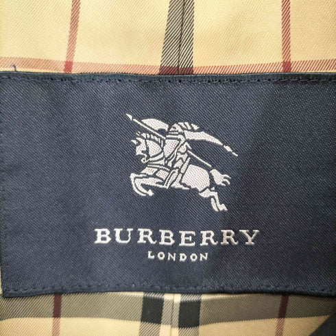 バーバリーロンドン BURBERRY LONDON 裏地ノバチェックステンカラーコート メンズ  LL